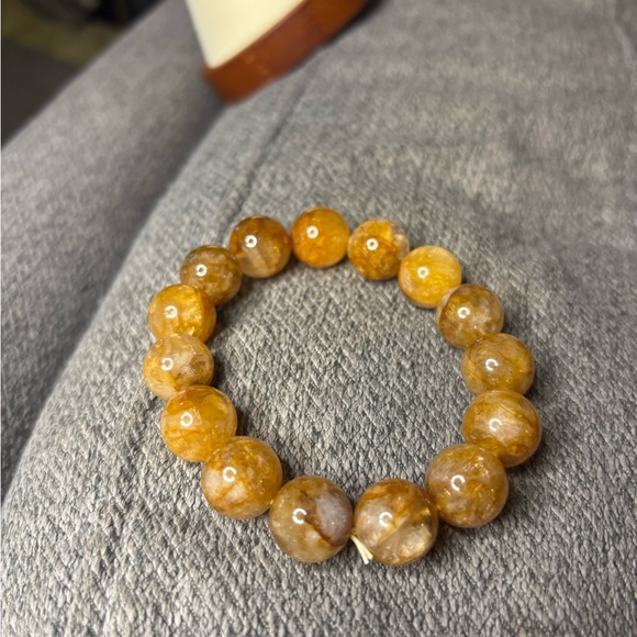 Fire Quartz Beaded Bracelet - Picture 2 of 8
